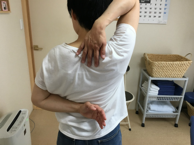 肘の痛み（長泉町 ４０代 女性）